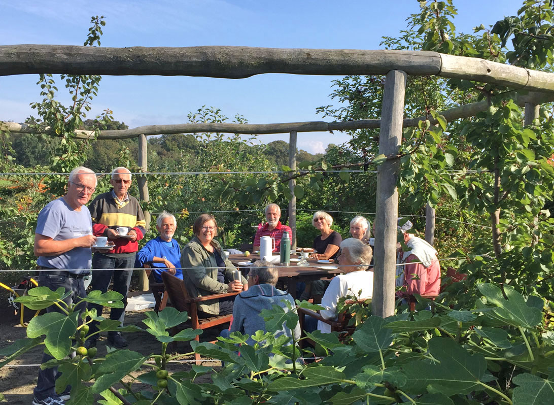 18. september 2017 Kaffepause i Haven for fordøjelse, stofskifte og ernæring. 